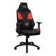 Aerocool Admiral Silla para videojuegos universal Asiento acolchado Negro, Rojo - 4710562758238